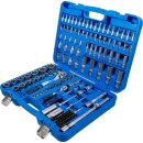 Steckschlüssel-Satz Wellenprofil | Antrieb 6,3 mm (1/4") / 12,5 mm (1/2") | 150-tlg.