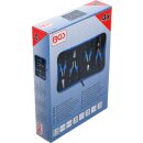 Elektronik-Zangen-Satz | extra lang | 4-tlg.