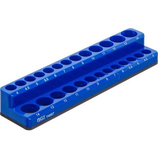 Kunststoffhalter für Steckschlüssel-Einsätze | magnetisch | 6,3 mm (1/4")