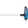 Schraubendreher mit T-Griff | Innensechskant | 4 mm