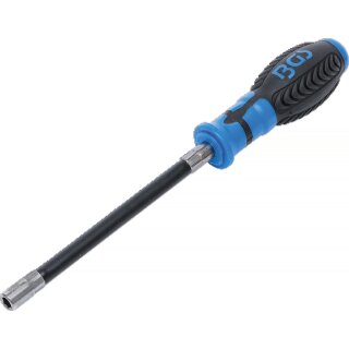 Bit-Schraubendreher für Bits mit flexiblem Schaft | Abtrieb Innensechskant 6,3 mm (1/4")