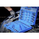 Werkzeugsortiment | 6,3 mm (1/4") + 12,5 mm (1/2") | E-Profil / T-Profil (für Torx) | 84-tlg.