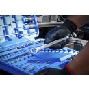 Werkzeugsortiment | 6,3 mm (1/4") + 12,5 mm (1/2") | E-Profil / T-Profil (für Torx) | 84-tlg.