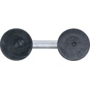 Doppel-Gummisauger | Aluminium | Ø 115 mm