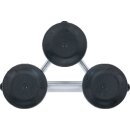 Dreifach-Gummisauger | Aluminium | Ø 115 mm