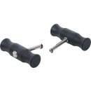 Zuggriffe für Schneiddraht zum Ausglasen | 2-tlg.