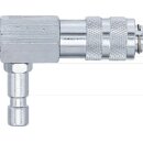 Kühlsystem-Bajonettadapter | 90° abgewinkelt | für 8027, 8098