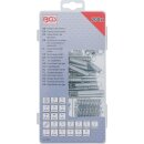 Federn-Sortiment | Zug- und Druckfedern | 200-tlg.