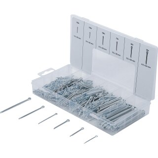 Splinte-Sortiment | Ø 1,6 - 4,0 mm | 555-tlg.
