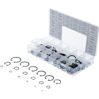 Innen-Seegerring-Sortiment (Sprengringe) | Ø 3 - 32 mm | 300-tlg.