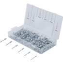 Blindnieten-Sortiment | Aluminium | 2,4 - 4,8 mm | 400-tlg.
