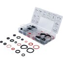 Dichtring-Sortiment | Gummi und Fiberglas | 141-tlg.