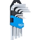 Winkelschlüssel-Satz | kurz | Innensechskant 1,5 - 10 mm | 9-tlg.