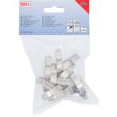 Schlauchklemmen | rostfrei | 25 x 40 mm | 10-tlg.