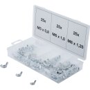 Flügelmuttern-Sortiment | 75-tlg.