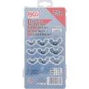 Flügelmuttern-Sortiment | 75-tlg.