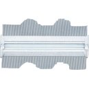 Feinkonturenlehre | Metall | 125 mm