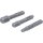Adapter-Satz | SDS - Außenvierkant 6,3 mm (1/4"), 10 mm (3/8"), 12,5 mm (1/2") | 3-tlg.