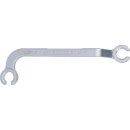 Doppel-Ringschlüssel, offen | für Diesel-Einspritzleitungen | SW 17 mm