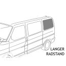VW T4 Seitenscheibe hinten Fahrerseite langer Radstand,...