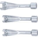 Leitungsschlüssel-Satz, offen | Antrieb Innenvierkant 12,5 mm (1/2") | SW 14 - 17 - 19 mm