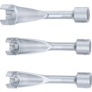 Leitungsschlüssel-Satz, offen | Antrieb Innenvierkant 12,5 mm (1/2") | SW 14 - 17 - 19 mm