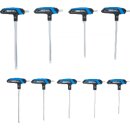 T-Griff-Schlüssel-Satz | T-Profil (für Torx) T10 - T50 | 9-tlg.