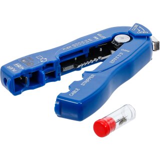 Draht-/Kabel-Abisolierer "2-IN-1" | 0,8 - 2,6 mm