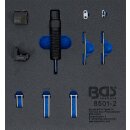 Werkstattwageneinlage 1/6: Ergänzungssatz für Steuerketten-Nietgerät (Art. 8501) | geeignet für 3 mm Kettenbolzen