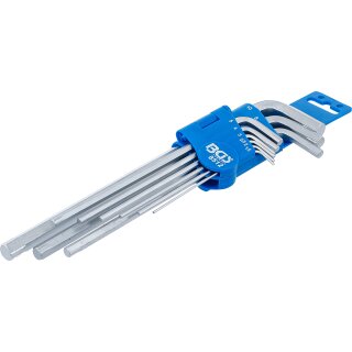 Spezial-Winkelschlüssel-Satz | Innensechskant 1,5 - 10 mm | 9-tlg.