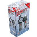 Druckluft-Filter / Öler-Einheit mit Druckregler