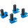 Stahlleitungs-Verschlussklemmen-Satz | 4-tlg.