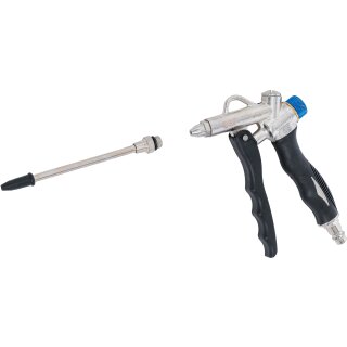 Druckluft-Ausblaspistole mit Mengenregler