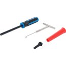 Reifenventil-Einziehwerkzeugsatz | 4-tlg.