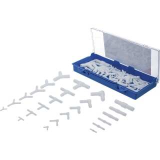 Schlauchverbinder-Sortimente | kraftstoffbeständig | 100 tlg.