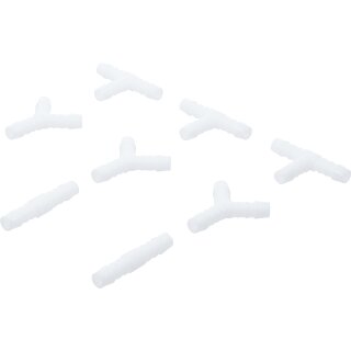 Schlauchverbinder-Sortimente | kraftstoffbeständig | 10 mm | 8 tlg.