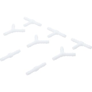 Schlauchverbinder-Sortimente | kraftstoffbeständig | 6 mm | 8 tlg.