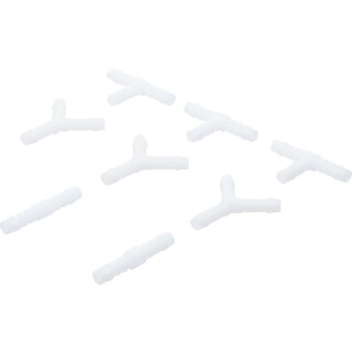 Schlauchverbinder-Sortimente | kraftstoffbeständig | 8 mm | 8 tlg.