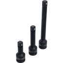 Kraft-Verlängerungs-Satz | Außen-/Innenvierkant 20 mm (3/4") | 3-tlg.