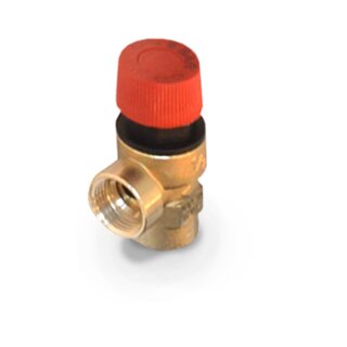 Membran-Sicherheitsventil 1/2" – 3 bar Schutz für Warmwasser & Heizung