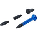 Aluminum-Ausbeulstift mit auswechselbaren Spitzen | 100 mm