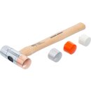 Wechselkopf-Hammer | Hickory-Stiel | Ø 35 mm