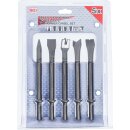 Drucklufthammer-Meißel-Satz | 5-tlg.