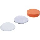 Polierhauben | Ø 100 mm | 3-tlg. | für Art. 9259