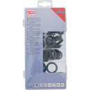 Dichtring-Sortiment | Metall | mit Gummi-Dichtwulst |...