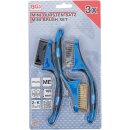 Mini-Bürsten-Satz | Nylon, Messing, Edelstahl | 165...