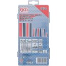 Schrumpfschlauch-Sortiment | rot / schwarz | 150-tlg.