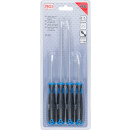 Haken-Satz mit abgerundeten Spitzen | 4-tlg.