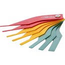 Bremsbelag-Verschleißlehren-Satz | Aluminium | 8-tlg.