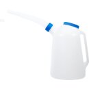 Füllkanne mit flexiblem Ausgussstutzen und Deckel | 6 l